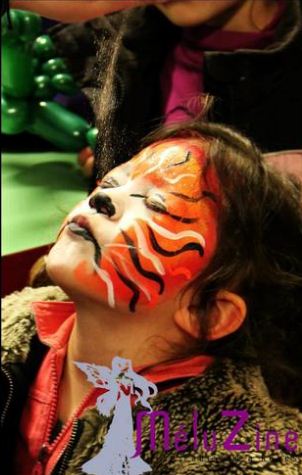 maquillage enfant, anniversaire, carnaval